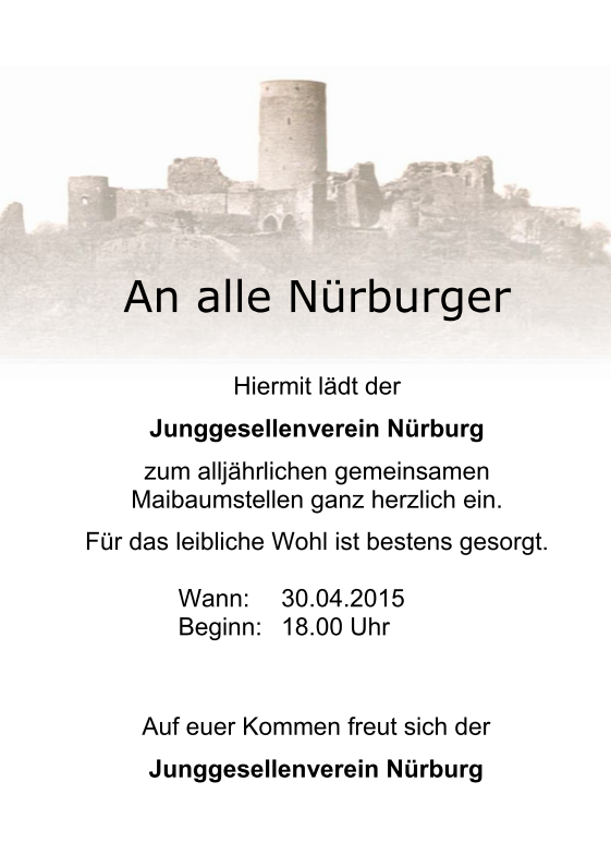 Tanz in den Mai 2015